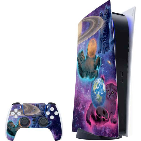 Cosmic Kittens by Vincent Hie PlayStation PS5 Skins
